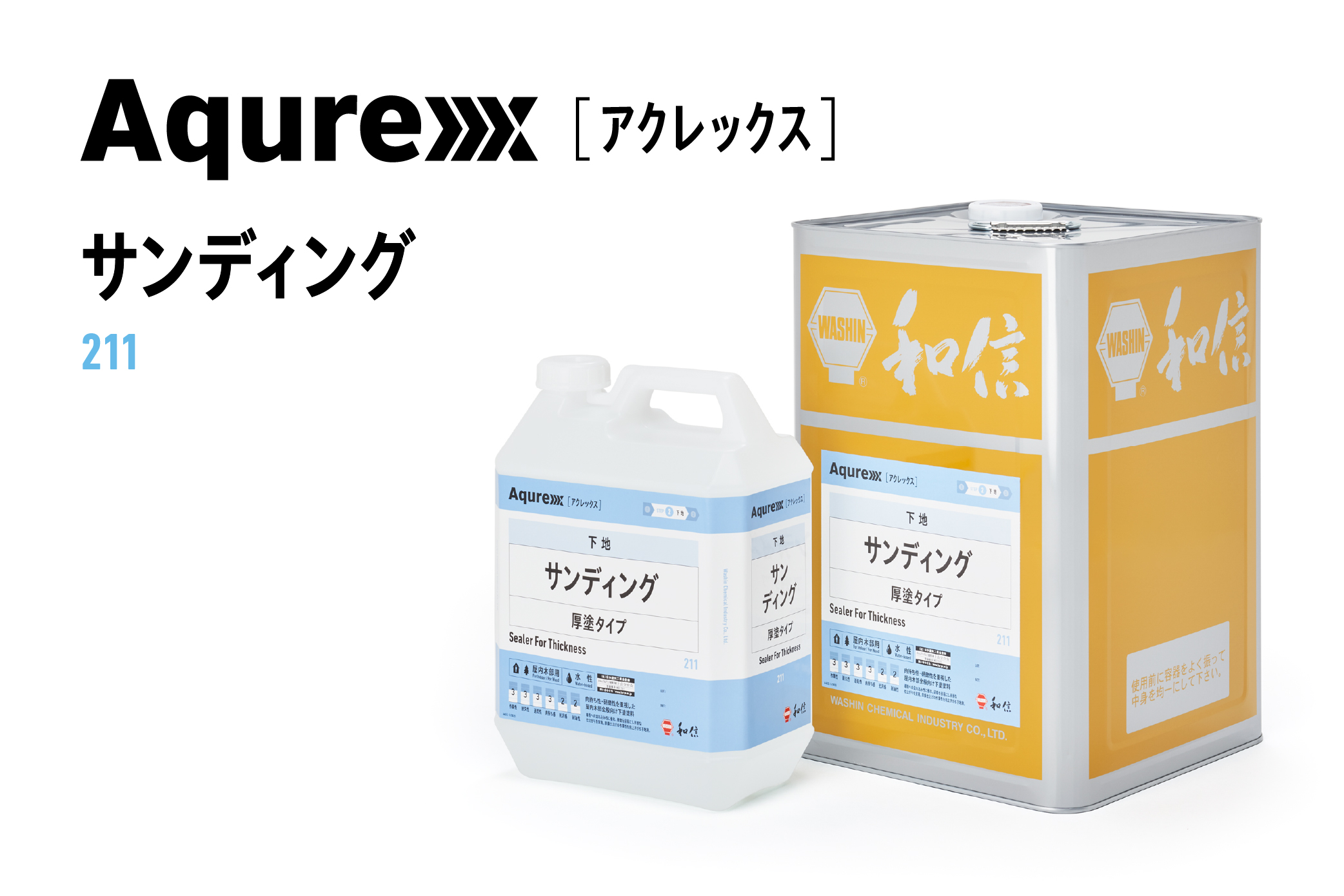 Aqurex サンディング